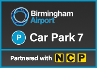 Official Birmingham Airport Car Park 7 logo