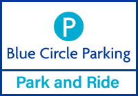 Heathrow Blue Circle Park and Ride logo